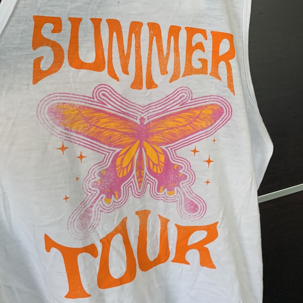 Sub_Urban Riot “Summer Tour” White Racerback Tank Top - Picture 4 of 8